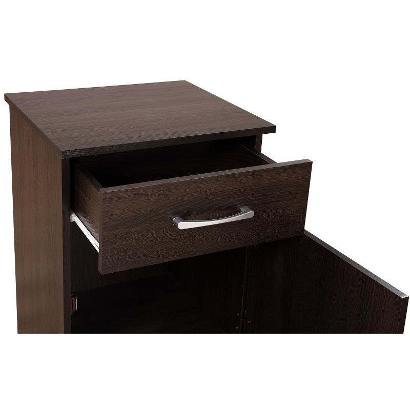 Passion Furniture Alston 1-Drawer Nightstand (24 in. H x 18 in. W x 16 in. D), 3 of 7