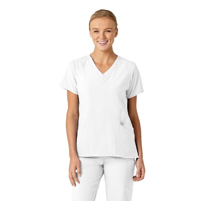 Wink W123 Women's Stylized V-Neck Scrub Top