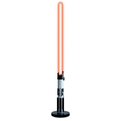 Robe Factory LLC Star Wars Darth Vader Lightsaber Standing Lamp | 5 Feet Tall