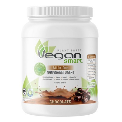 Naturade Vegan Smart All-In-One Nutritional Shake - Chocolate - 24.3oz