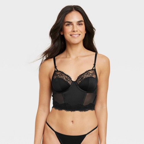 Women's Strapless Bra - Auden™ Black 46d : Target