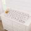 NoJo Disney Classic Pooh Naturally Friends Ivory and Taupe Piglet, Eeyore, and Tigger Contoured Changing Pad Cover - 2 of 3