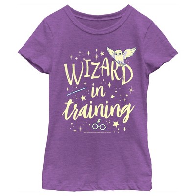 Girl's Harry Potter Wizard In Training T-shirt : Target