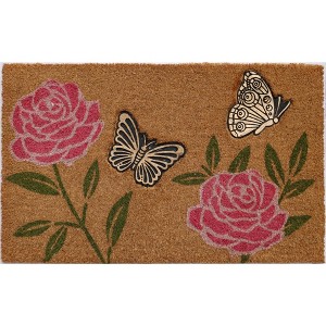 Imports Dcor Flowers Butterflies 30x18x.5” Multicolor - 1 of 1