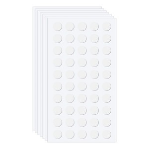 Unique Bargains Round Removable Adhesive Poster Double-Sided Adhesive Dots - 1 of 4