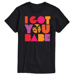 Men's - Sonny and Cher - I Got You Babe Short Sleeve Graphic T-Shirt - 1 of 4