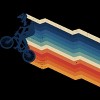 Men's Design By Humans Vintage BMX Racing Streaks By JoshuasPlayhouse T-Shirt - 2 of 2