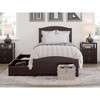 AFI Furnishings Warren Platform Bed T with Footboard & Drawers ES - 3 of 4