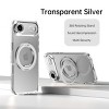 HTUTWOO iPhone 17/Pro/Pro Max/Air Magnetic Case with 360 Rotatable Ring Stand, Compatible with MagSafe Car Phone Mount - 2 of 4