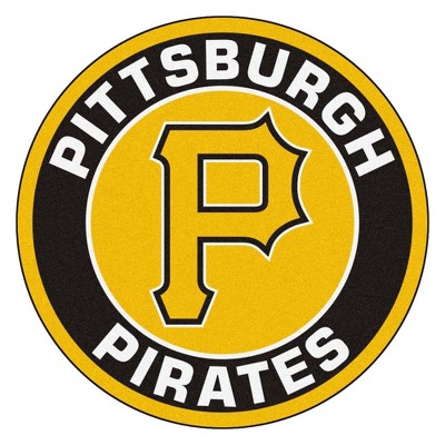 MLB Pittsburgh Pirates 27"x27" Roundel Rug