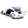 Porsche 935 Turbo #4 "Jazz" White with Blue & Red Stripes "Transformers" "Hollywood Rides" Series 1/32 Diecast Model Car by Jada - 4 of 4