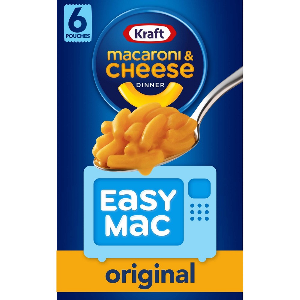 UPC 021000671489 product image for Kraft Easy Mac Original Macaroni & Cheese Dinner - 12oz/ct | upcitemdb.com