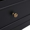 ChicFurnit Bathroom Storage Cabinets Bathroom Floor Storage Cabinet Functional Bathroom Cabinet with Drawer for Bathroom, Black, 20"*18.5"*34.4" - 2 of 4