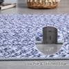 Area Rugs for Living Room Soft Faux Wool Modern Braided Print Rug Washable Rug Low Pile Non-Slip Carpet - 4 of 4