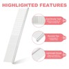 Unique Bargains Stainless Steel Rounded Ends Gentle Care Pet Comb 3 Pcs - 4 of 4