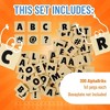Strictly Briks AlphaBriks - 200 1x1 Alphabet Letter Bricks with Drawstring Bag - 100% Compatible with All Major Brands - 3 of 4
