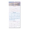 Scenic Three-Month Wall Calendar, Landscape Photography, 12 x 27, White Sheets, 14-Month: Dec 2024 to Jan 2026 - 2 of 4