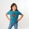 The Juniper Shop Eat Sleep Gymnastics Repeat Youth Short Sleeve Tee - 2 of 4
