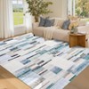 Machine Washable Rug Modern Rug Non Slip, Soft Non Shedding Indoor Carpet - 4 of 4