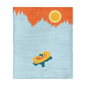Cartoon Network Adventure Time Silk Touch Throw Blanket 50x 60 Inches - 1 of 4