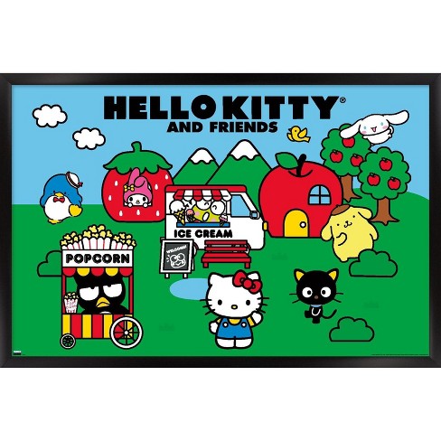 Trends International Hello Kitty - Cinnamoroll Framed Wall Poster Prints :  Target
