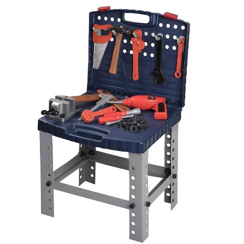 Black and Decker Junior Carpenter Tool Set with 50 tools Toy New