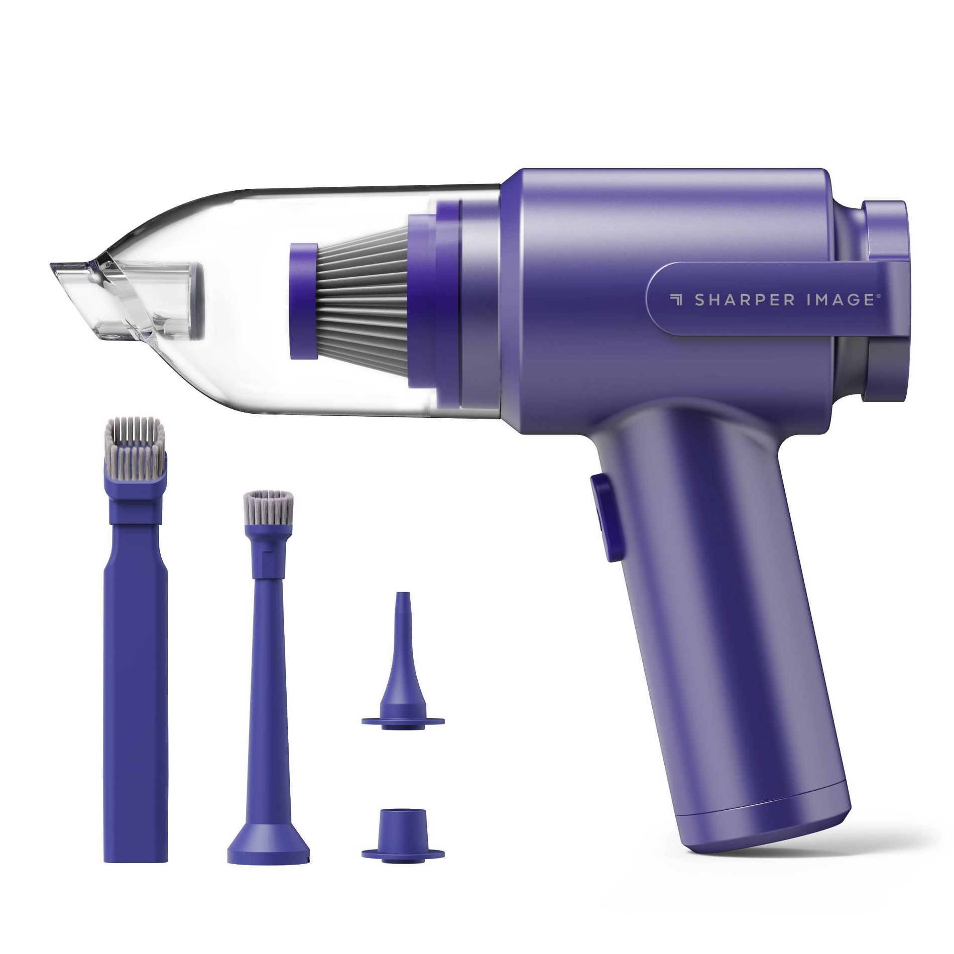 Sharper Image Dual Air Cordless Vacuum and Blower Metallic Purple