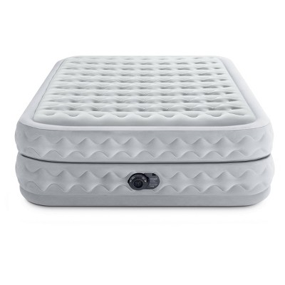 Supreme Queen Raised Air Mattress with Built-in Pump