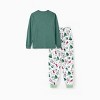PATPAT Family Christmas Pjs Matching Sets HolidayJammies Sleepwear Christmas Pajamas for FamilyXmas Outfits with Socks - 3 of 4