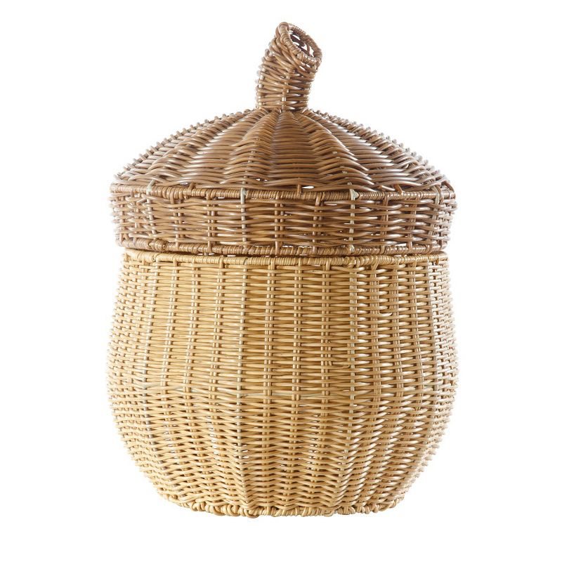Kaplan Early Learning Animal Washable Wicker Floor Baskets, 1 of 5