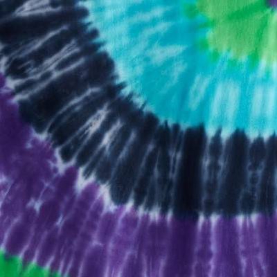 kelly green tie dye