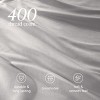 400 Thread Count Organic Cotton Sateen Duvet Cover and Sham Set by Bare Home - 4 of 4