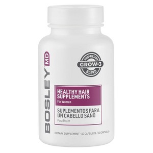 Bosley MD Healthy Hair Growth Supplements for Women (60 Count Capsules) BosleyMD - 1 of 3