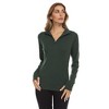 Minus33 Merino Wool Midweight - Sequoia Women's 1/4 Zip 100% Merino Wool - 4 of 4