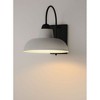 Maxim Lighting Industrial 1 - Light Wall Light in  White/Black - 3 of 4