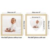 Americanflat Picture Frame with Oval Mat Insert and Shatter-Resistant Glass - Signature Collection - Photo Frame for Wall Display - 2 of 4