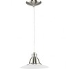 Progress Lighting Avant 1-Light LED Pendant, Brushed Nickel, Sandblasted Glass Shade - 4 of 4