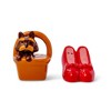 Silver Buffalo The Wizard Of Oz Ruby Slippers and Toto Ceramic Salt and Pepper Shaker Set - 2 of 4