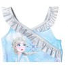 Disney Frozen Girls UPF 50+ One Piece Bathing Suit Toddler Sizes (2T - 10-12) - image 3 of 4