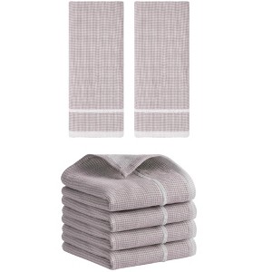 REGALWOVEN Cotton Soft Absorbent Bathroom Hand Towels 14" x 28" - 1 of 4
