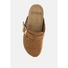 Ratiha Buckle Accent Slip-On Footbed Mules Women - 4 of 4