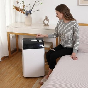 10000 BTU Portable Air Conditioner, Home AC/Air Conditioner with Remote Control for Room up to 450 Sq.Ft, 3-in-1 Functions/24 Hrs Timer/Caster Wheels - 1 of 4