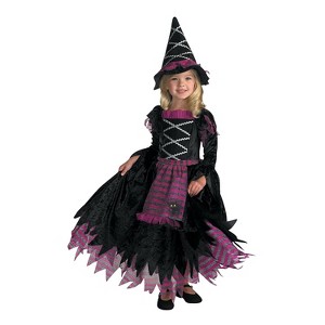 Disguise Toddler Girls' Deluxe Fairy Tale Witch Gown Costume - 1 of 1