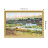 Amanti Art Watercolor Landscape 51 by Samira Yanushkova Wood Framed Wall Art Print - 3 of 4