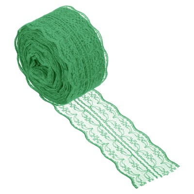 Unique Bargains Non-stretch Lace Trim Ribbon for Party Gift Decoration
