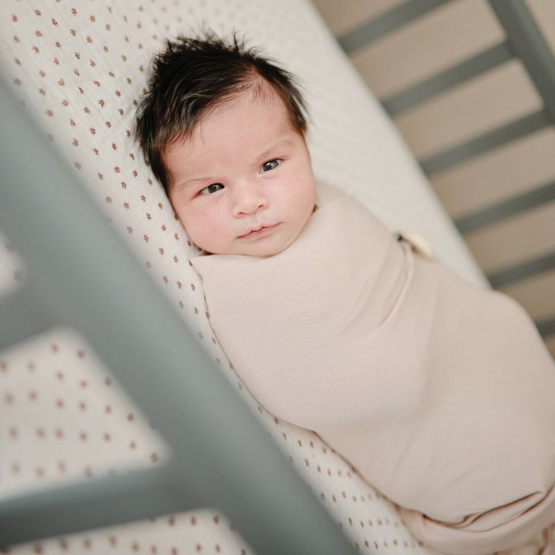  Mushie Spandex Stretch Blanket Swaddle, 3 of 5