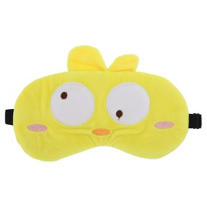 Unique Bargains Soft Cartoon Sleep Mask Duck Yellow 1 Pc - 1 of 4