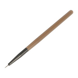 Unique Bargains Nail Painting Brushes for Polish Painting Home DIY Clear Brown 1 Pc - 1 of 4