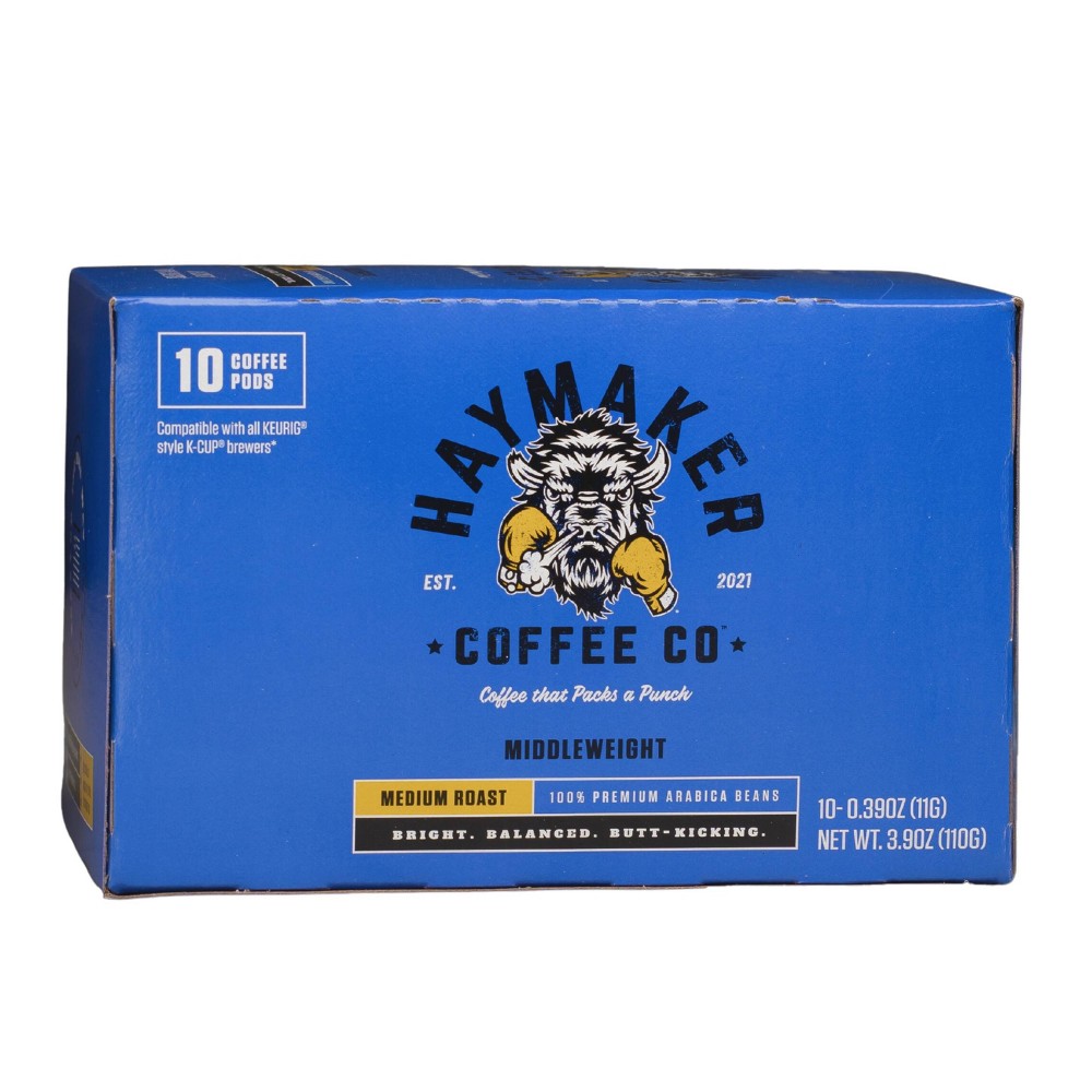 Photos - Coffee Haymaker  Medium Roast  Pods - 10ct