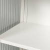 Sapphtopaz Modern Wall Mounted Storage Cabinet with Glass Doors,Bathroom Wall Cabinet with 3-Tier Shelf,Bathroom Cabinet for Bathroom - 4 of 4